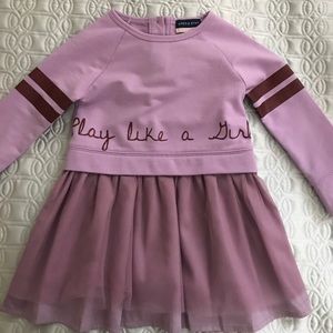 Toddler Dress new without tags. Gorgeous purple
